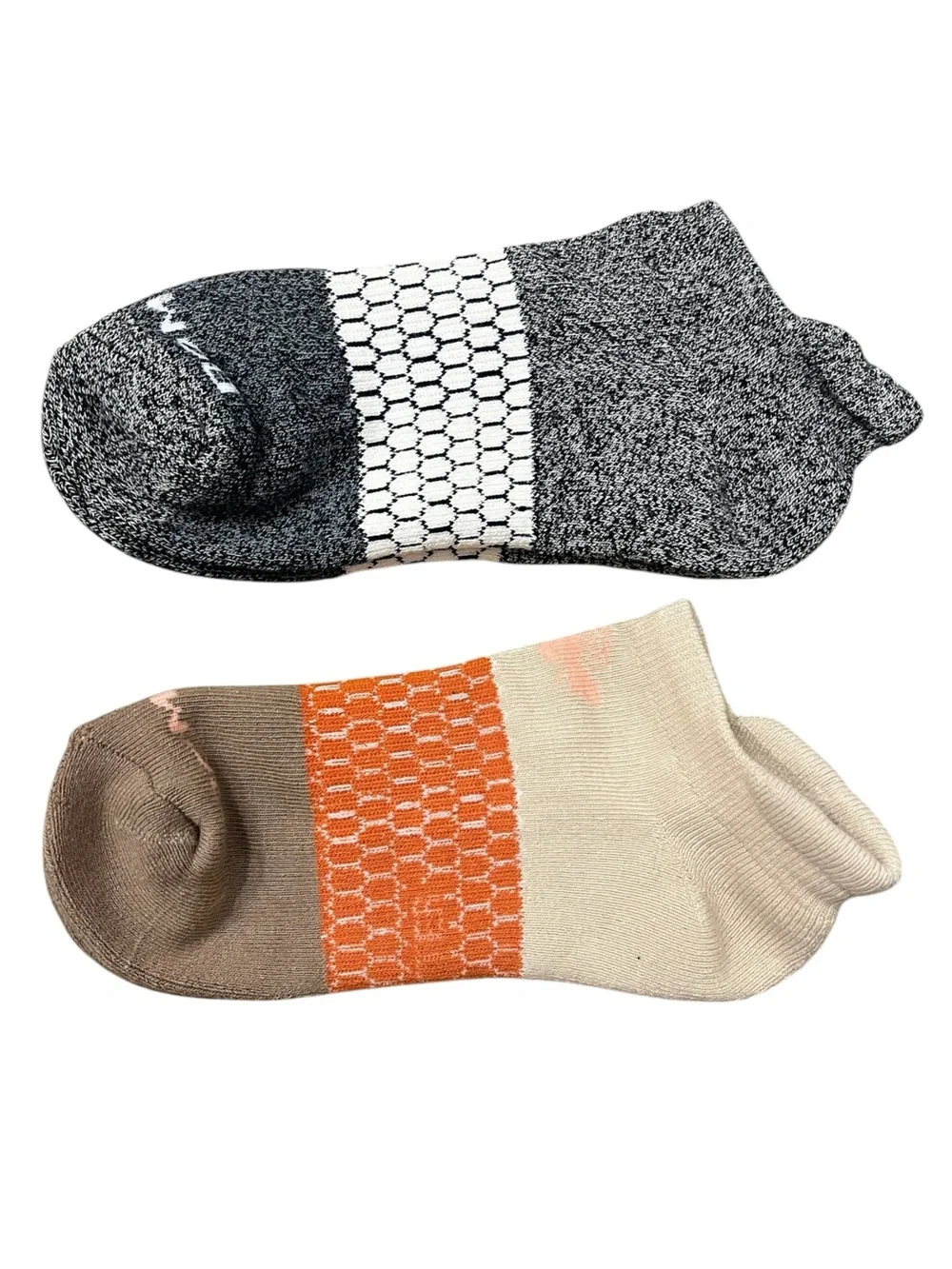 Set of 2 Men’s Bombas Ankle Socks M Comfort Cotton Blend Casual Athleisure